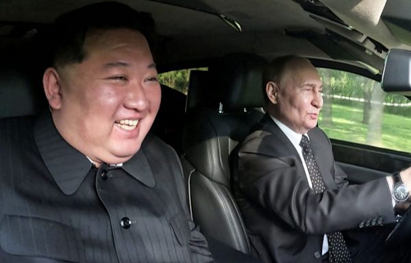 Vladimir Putin gifted North Korean leader Kim Jong Un a 2nd luxury armored limo — check it out