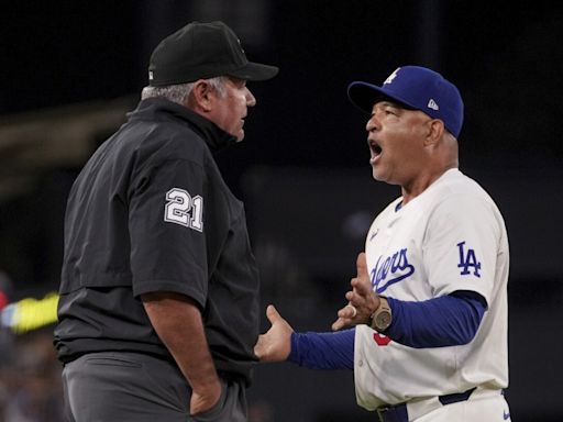 Dodgers blow lead, Phillies score 5 after questionable call at third base