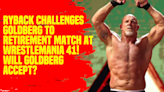 Ryback Challenges Goldberg to Retirement Match at WrestleMania 41! Will Goldberg Accept #WrestleMania41 #WWE