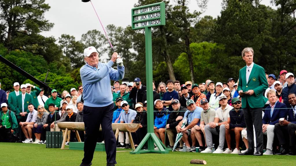 Jack Nicklaus played Augusta National three times after the 2024 Masters. Here's what he shot