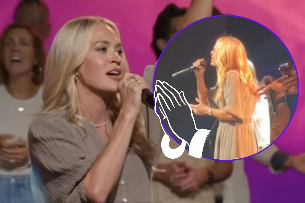 WATCH: Carrie Underwood Leads Worship at a Local Church, Sounds Flawless