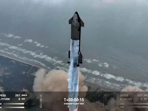 Le vaisseau Starship de SpaceX réussit son amerrissage pour la première fois
