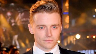 Class act: Jack Lowden thrills old school with appearance in show