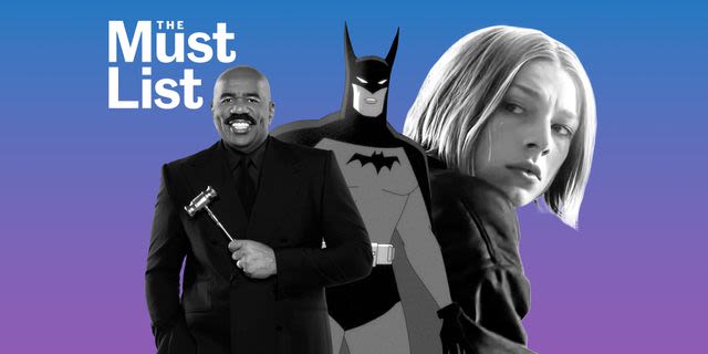 “Judge Steve Harvey”, Amazon's new animated “Batman” series, and a truly “Cuckoo ”film top this week's Must List