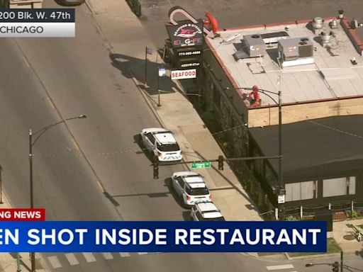 Chicago shooting: 15-year-old boy shot inside Archer Heights restaurant, police say