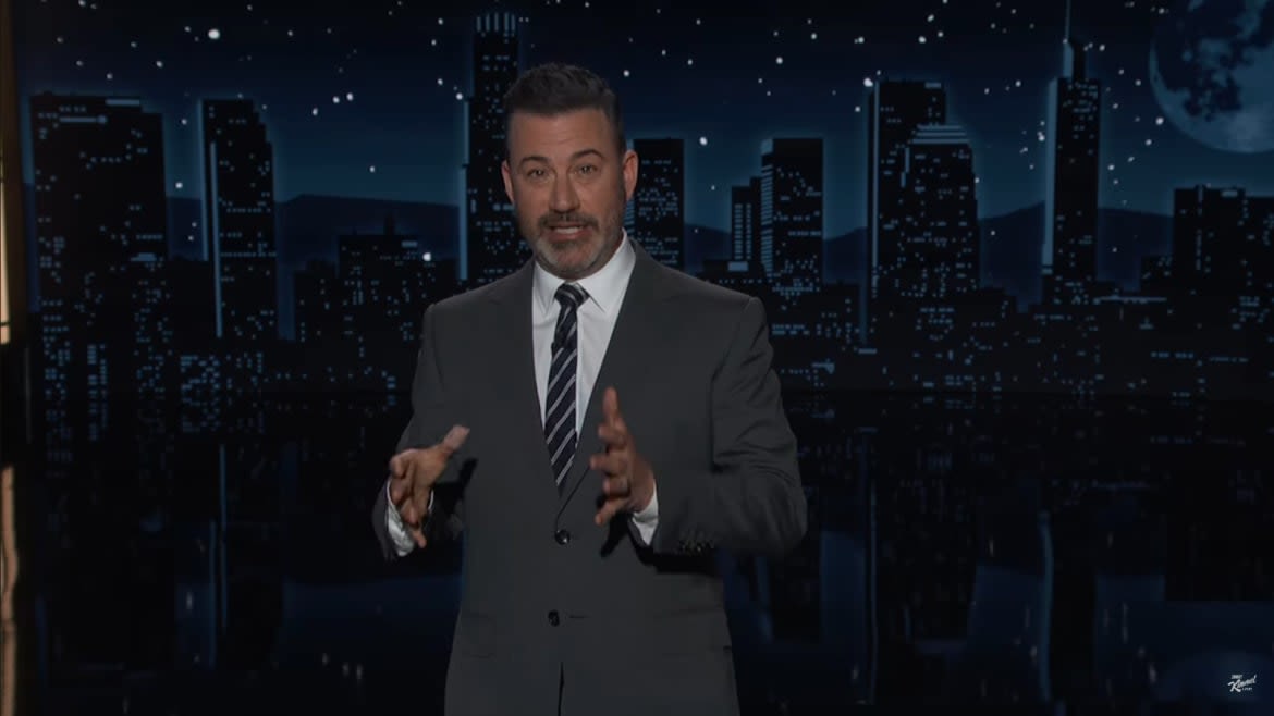 Jimmy Kimmel Takes on Trump’s ‘Vile and Racist’ Melania Stand-In