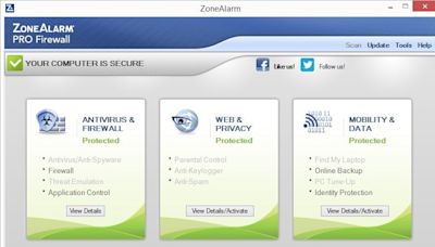 Check Point ZoneAlarm PRO Firewall 2017 Review
