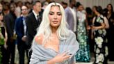 Kim Kardashian Makes a Shining Entrance in Metal Lace Margiela Gown for Met Gala 2024 Red Carpet