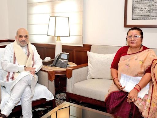 Manipur BJP president meets Amit Shah for ‘permanent solution’ to conflict in State