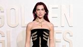 Dua Lipa Matched Her Cherry Nails to Her Hair at the Golden Globes