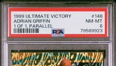 Adrian Griffin Rookie Card Listed on eBay for $20,000