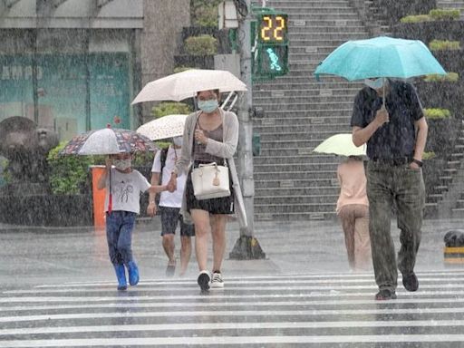 9縣市大雨特報「北北基淹水」 氣象署：入夜降雨趨緩