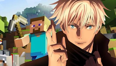 Fans creen Minecraft hace una inesperada referencia a Jujutsu Kaisen