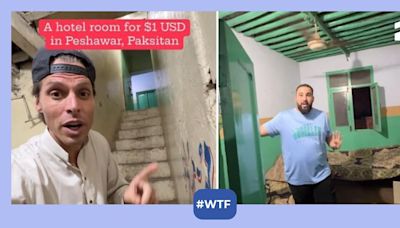 Dutch content creator discovers INR 117 hotel room in Pakistan, sparks internet reactions