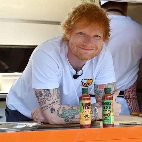 Ed Sheeran Promotes Hot Sauce in London, Plus Ben Affleck, Ciara, Gabby Thomas and More