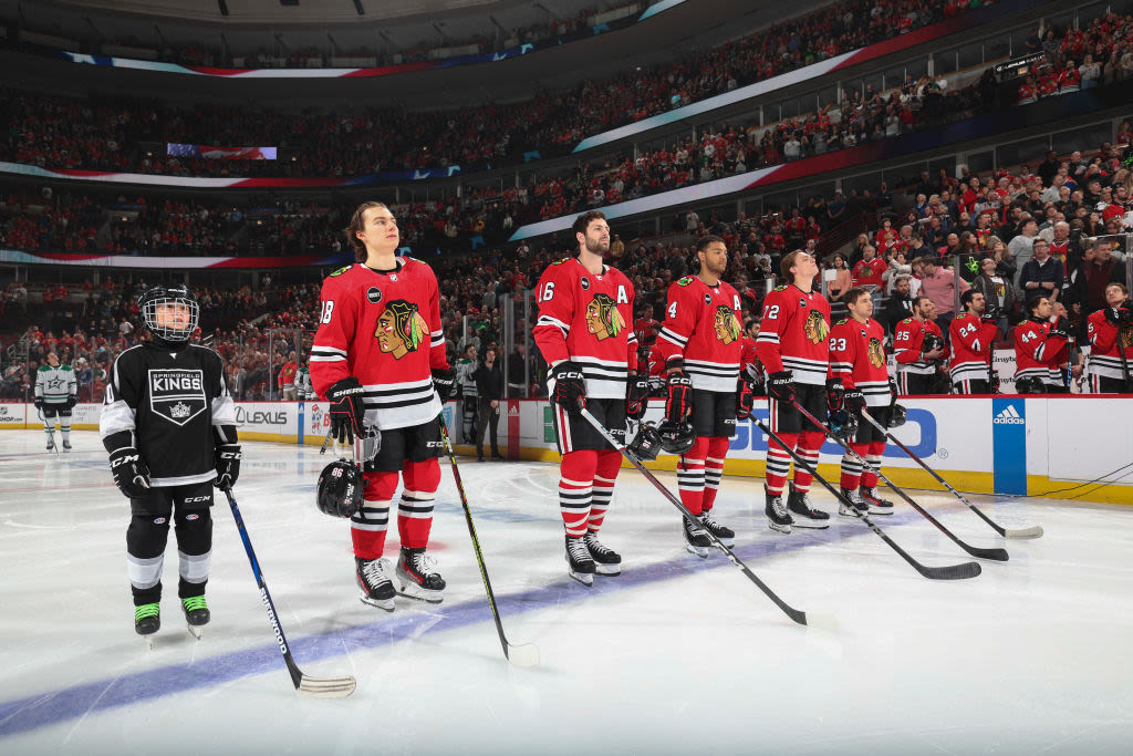 Early projection Blackhawks' 2024-25 Opening Night lineup after busy Day 1 of NHL free agency