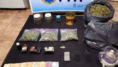 Desarticularon a una banda que hacía delivery de droga en Entre Ríos