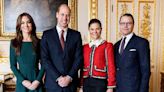 Kate Middleton and Prince William Host Crown Princess Victoria and Prince Daniel at Windsor Castle