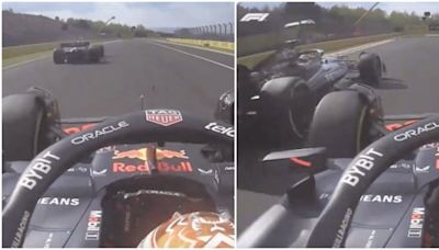 Max Verstappen onboard footage has now emerged of his crash with Lewis Hamilton - it's damning