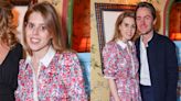 Princess Beatrice Repurposes Me and Em Floral Dress at Book Release Party With Husband Edoardo Mapelli Mozzi