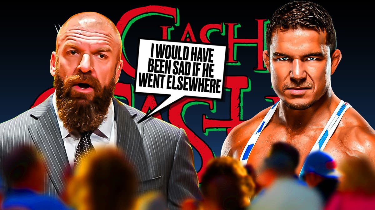 Triple H celebrates Chad Gable for re-signing with WWE ahead of Clash at the Castle