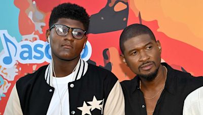 Usher Encourages Son Naviyd to 'Be Great' as 15-Year-Old Hopes to Start His Own Singing Career