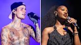 Justin Bieber Makes Surprise Appearance During Tems’ Coachella Performance