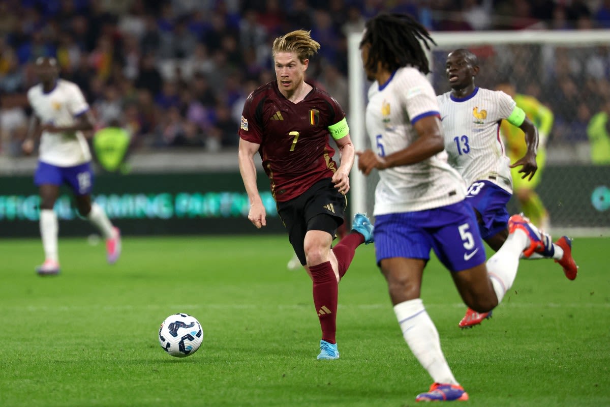 It was a mixed night for Manchester City’s stars in Nations League action