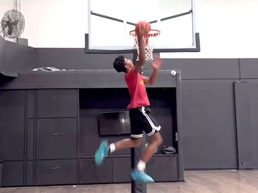 Kimora Lee Simmons Is a Proud Mom as She Shares Video of 6'7 Son Kenzo Dunking Basketball at 14: 'So Proud'