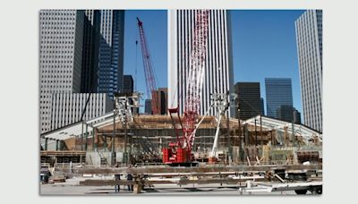 Here's what building Millennium Park looked like