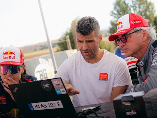 Carlos Sainz y Laia Sanz prueban en Teruel antes de viajar a Escocia