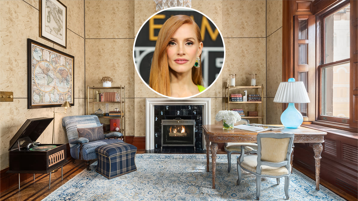 Jessica Chastain’s Musically Pedigreed N.Y.C. Apartment Is Up for Grabs