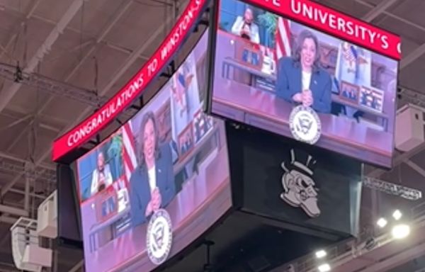 VP Kamala Harris surprises WSSU grads with video message