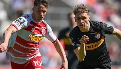 Dresden vergibt Sieg in Regensburg - Münster dreht Spiel in Köln nach 1:3-Rückstand