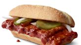 McDonald's Brings the McRib Back for What They're Calling Yet Another 'Farewell Tour'