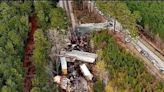 Train derailed in South Carolina