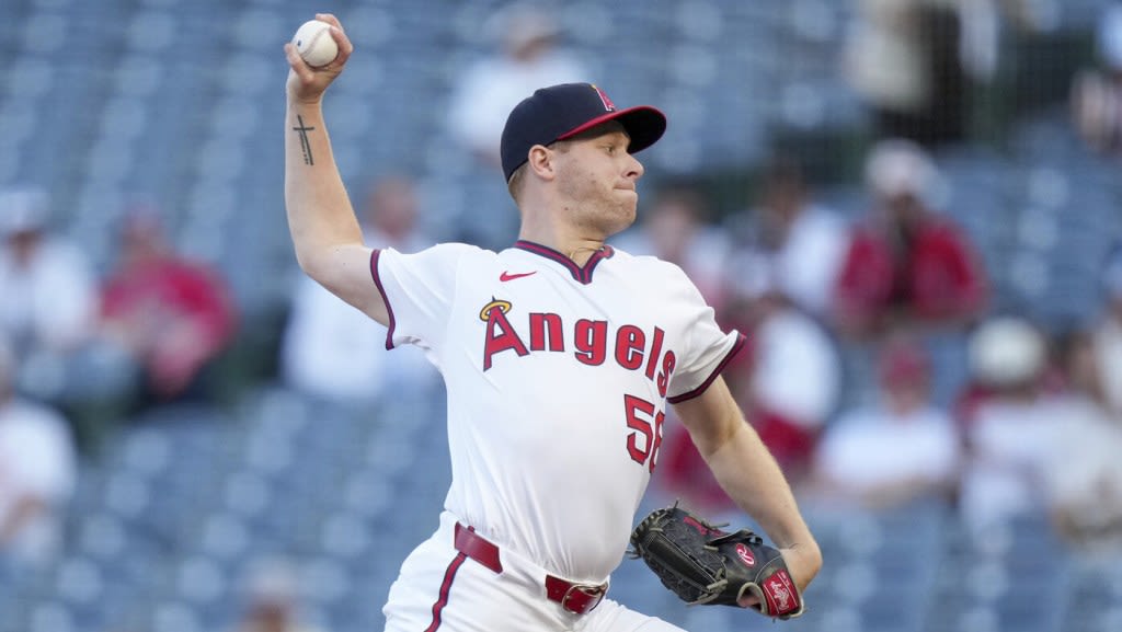 Angels’ hitters waste solid start from Davis Daniel