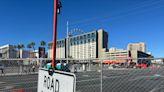 Road closures remain as Las Vegas F1 Flamingo bridge takedown continues