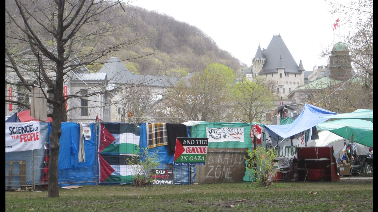 Anti-genocide encampments spread across Canada