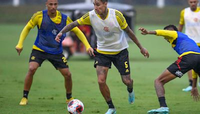 Flamengo inicia a preparação para o jogo de domingo contra o Atlético-GO