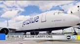 JetBlue to allow carry-ons for basic economy - ABC Columbia