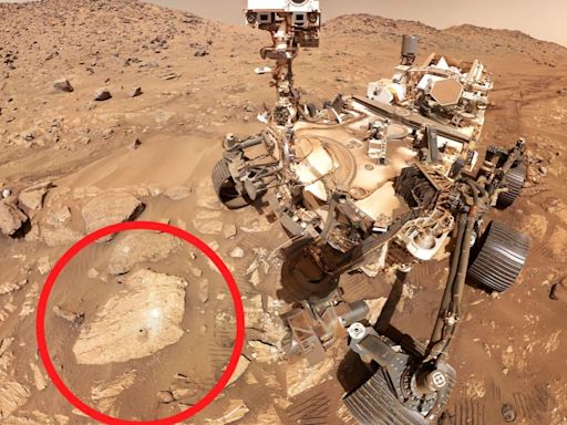 Nasa rover finds rock which could contain 1st signs that life existed on Mars