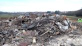 Man burned 'carpet of waste' at illegal site