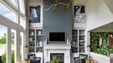 How to Decorate a Mantel With a TV So It Actually Looks Good, According to Designers