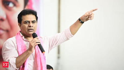 Rahul Gandhi does Oscar-level acting on protecting Constitution: BRS leader K T Rama Rao - The Economic Times