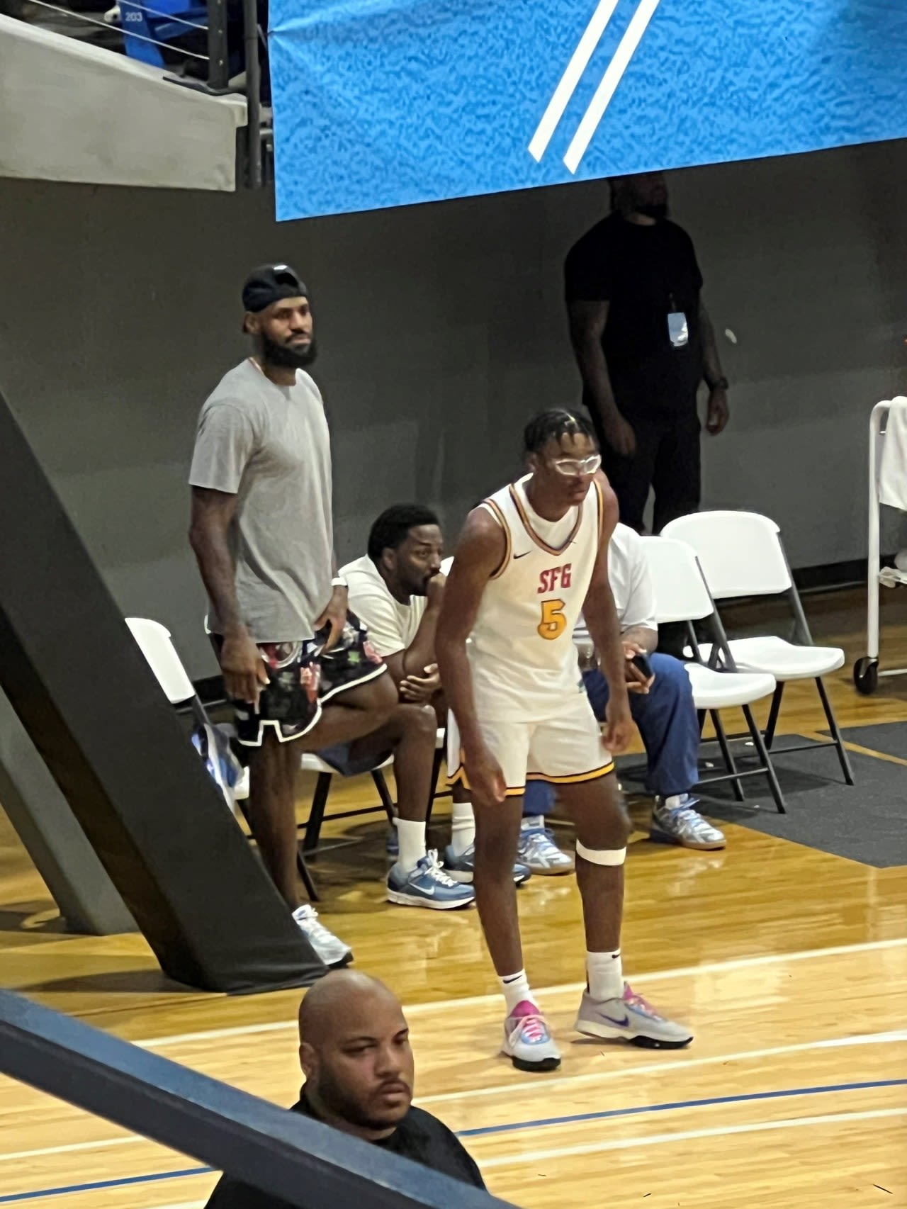 LeBron James comes to Kansas City for AAU tournament