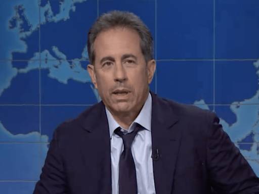 Watch Jerry Seinfeld's Surprise Cameo on 'SNL' Weekend Update