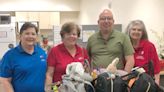 Joshua Stevens DAR Chapter delivers baby gifts to VA Center