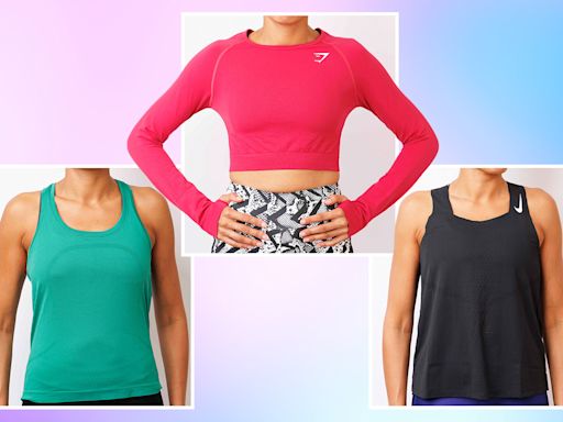 16 best gym tops for women 2024 UK; tried and tested by a PT