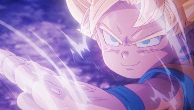 Who's got blonde hair, blue eyes, and hair that defies gravity? It's mini Goku in the latest trailer for Dragon Ball Daima